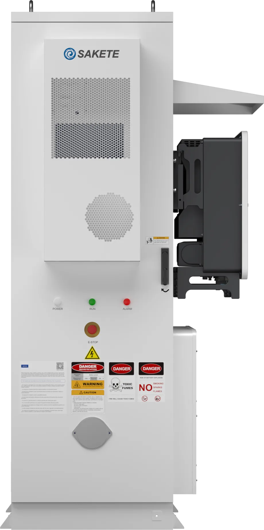 Air-Cooled DC Battery Cabinet 112kWh