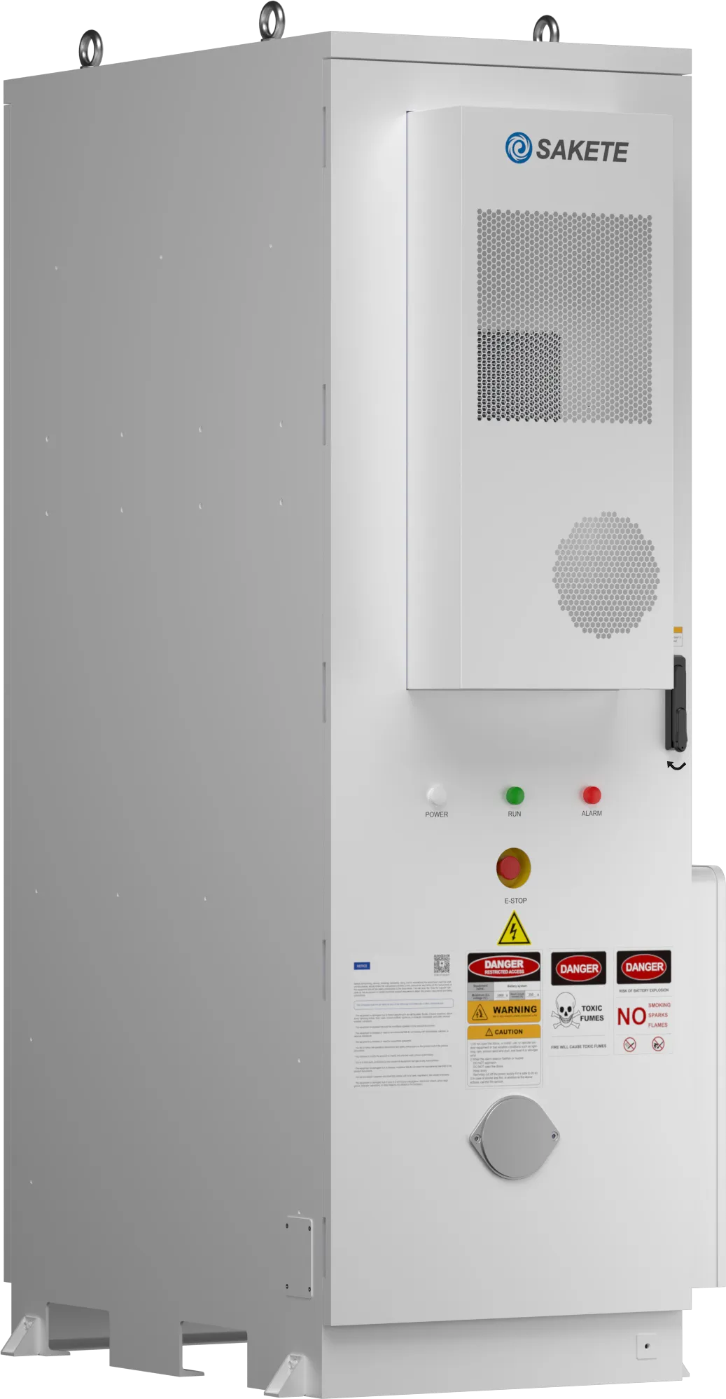 Air-Cooled DC Battery Cabinet 112kWh 2