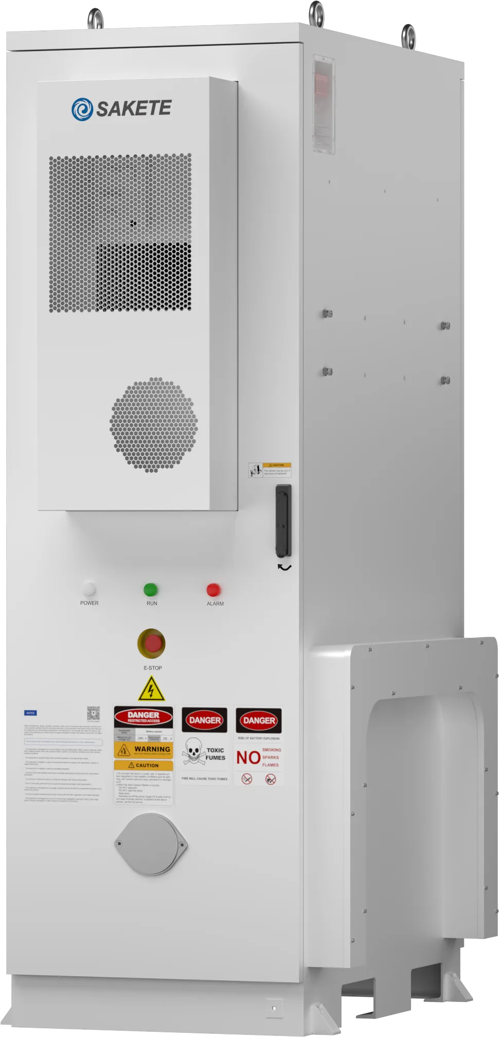 Air-Cooled DC Battery Cabinet 112kWh 3