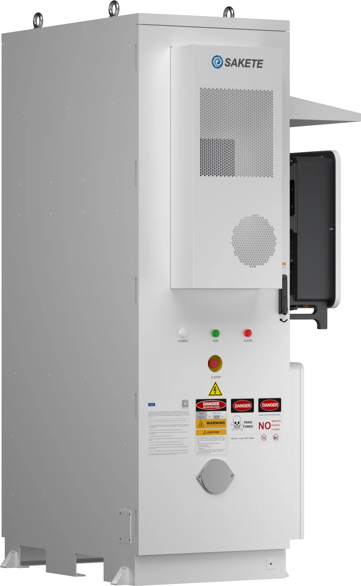 Air-Cooled DC Battery Cabinet 112kWh 4