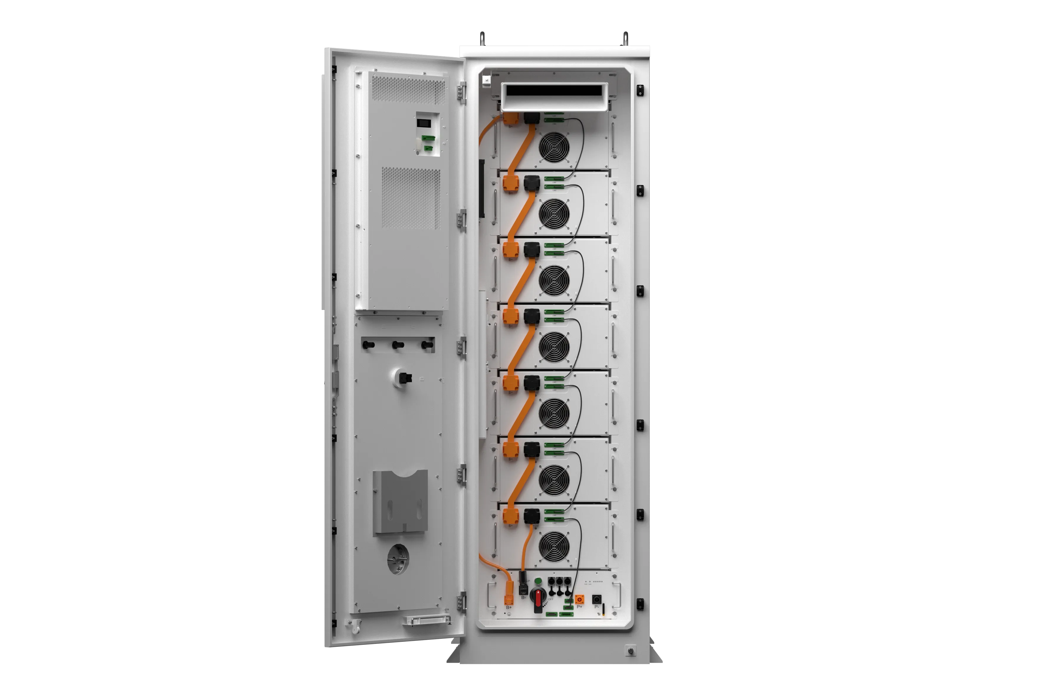 Air-Cooled DC Battery Cabinet 72-100kWh 3