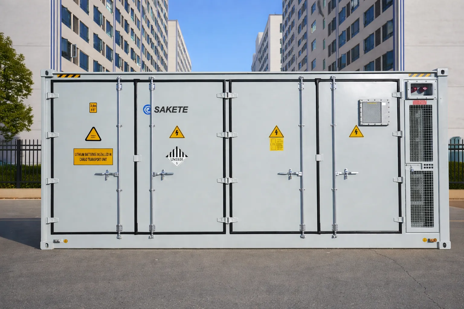 Grid-Scale Battery Container 5MWh 2.5MW 2